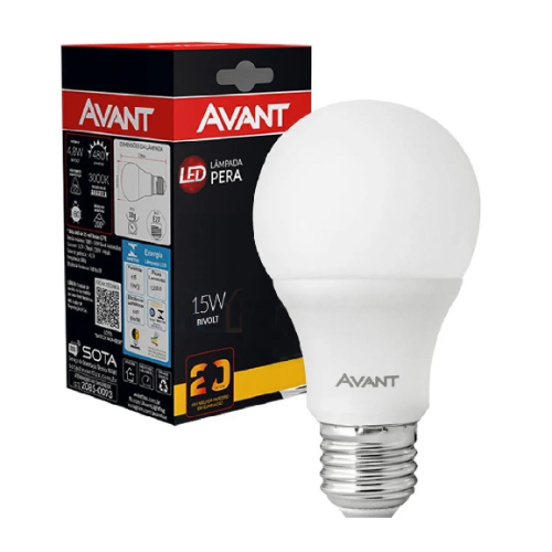 Lâmpada LED AVANT 15w
